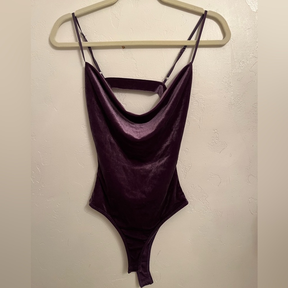 Fashion Nova Purple Bodysuit